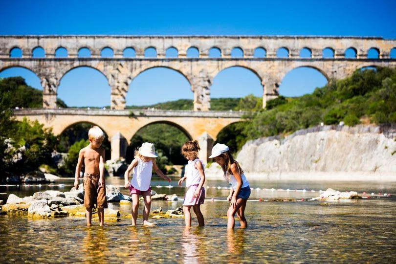Tente Safari Au Pont Du Gard Vers-Pont-du-Gard Exterior foto